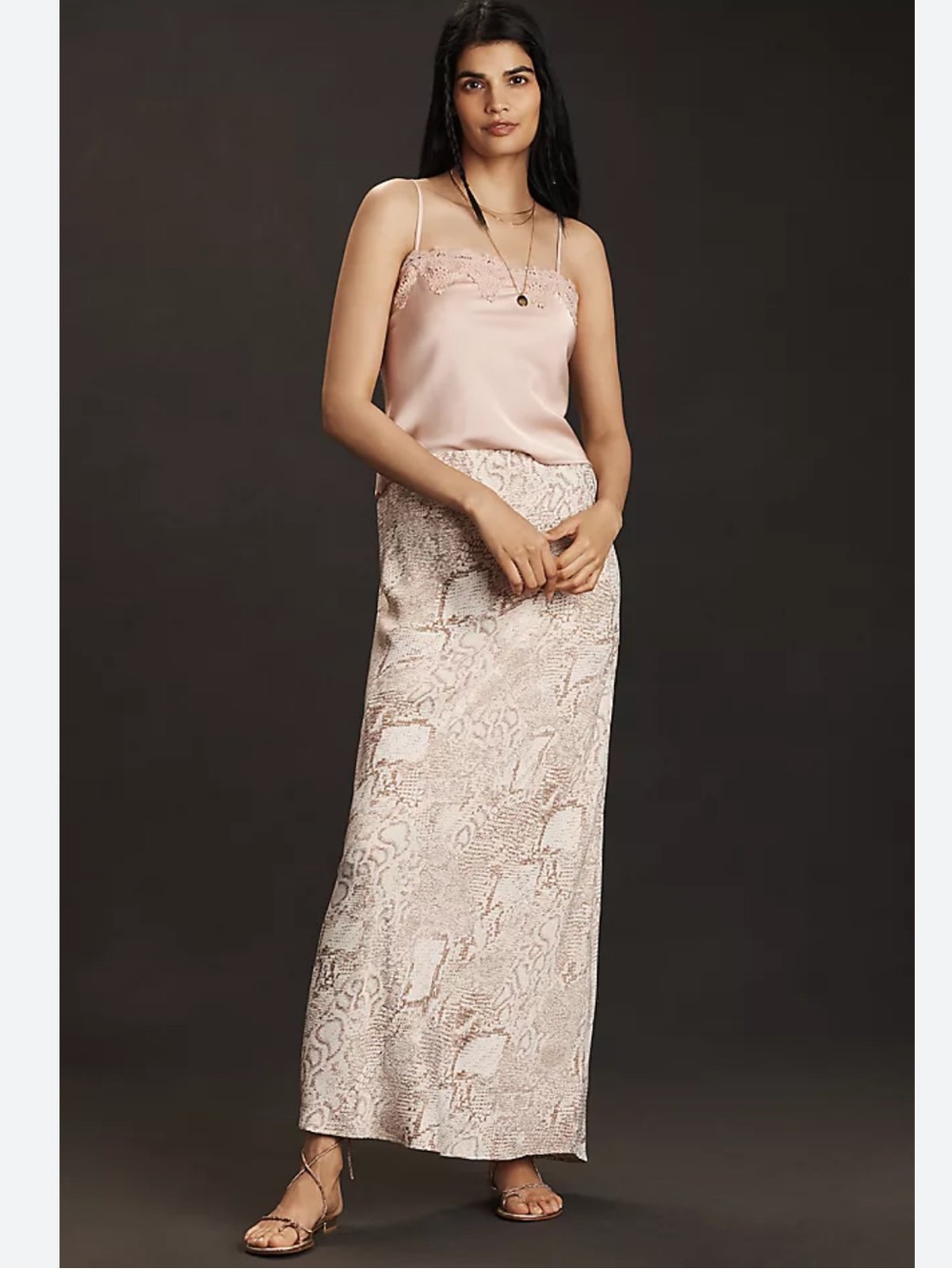 Anthropologie The Tilda Maxi Slip Skirt - Size XS - BNWT